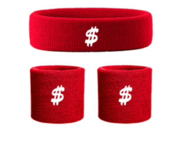 Red $ Money Set